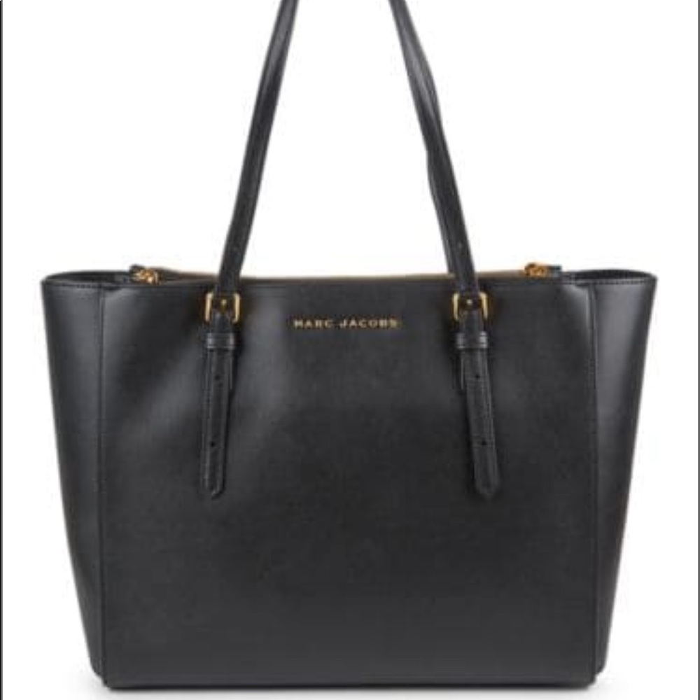 BNWT Marc Jacobs Commuter Leather Tote Bag Black M0016410